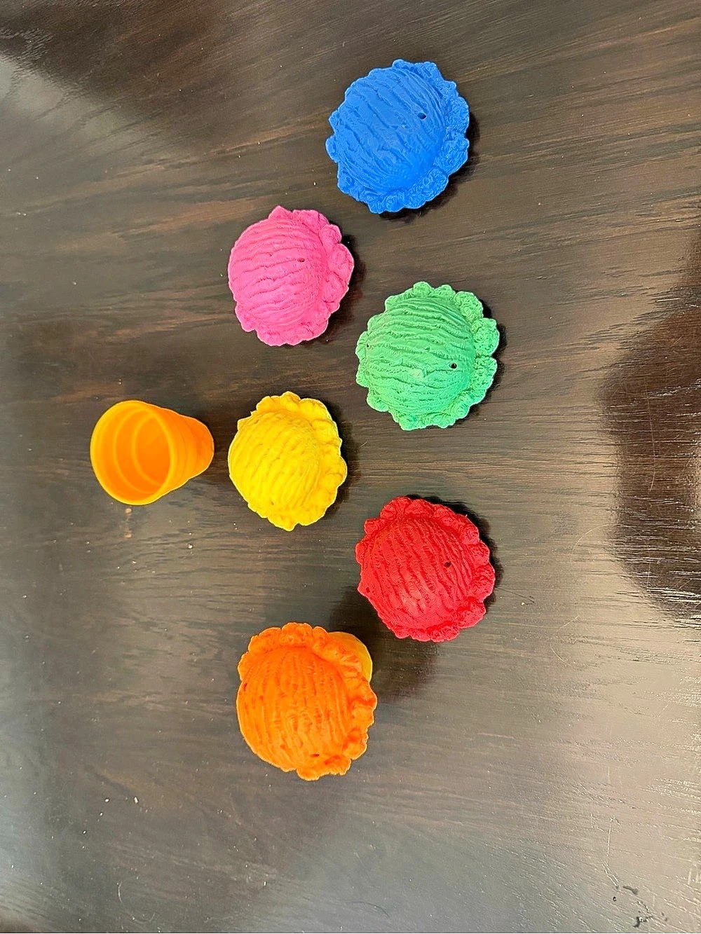 Multicolor Assorted IceCream Pieces